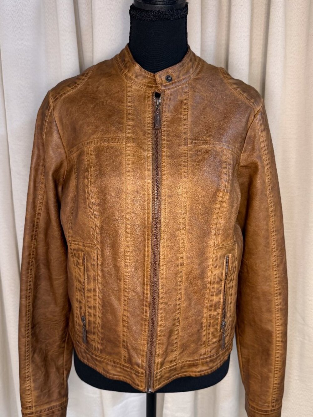Jou Jou Women's Brown and Tan Jacket